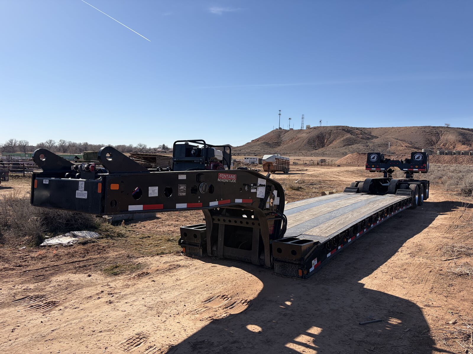 New 2026 Fontaine Magnitude 60HD MX Lowboy Trailer