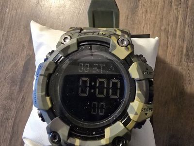 Activa X Invicta Camouflage Digital Sports Watch 56mm