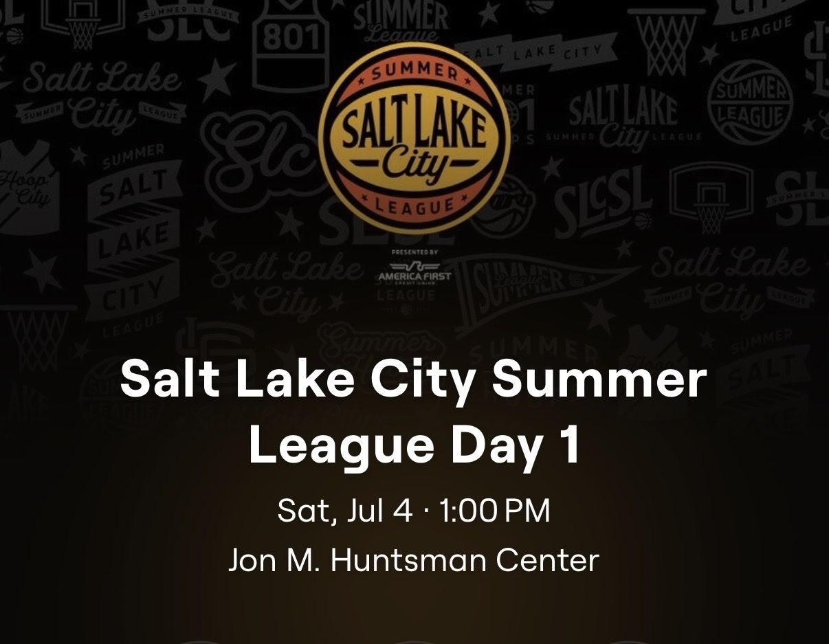 Salt Lake Summer League ***ROW 10***