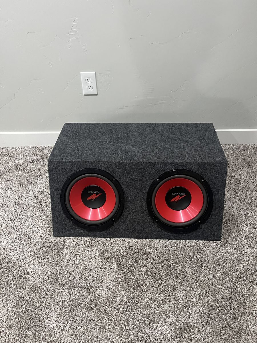 Custom built subwoofer dual 10 inch 600 Watt