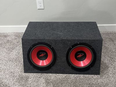 Custom built subwoofer dual 10 inch 600 Watt