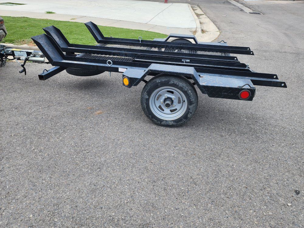 3 Tray Motorcycle Trailer 