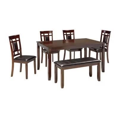 Bennox Dining Table and 4 Chairs and Bench
