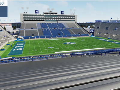 BYU vs Arizona - 2 East Sideline Tickets