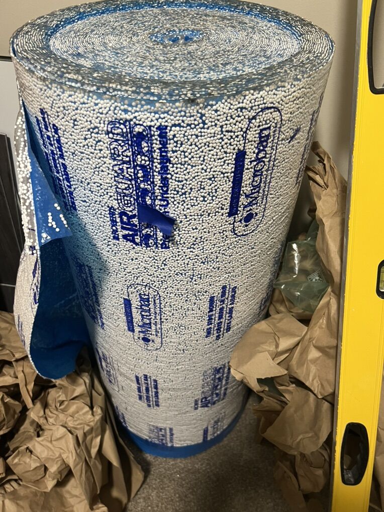 Roberts Airgaurd Underlayment LVP