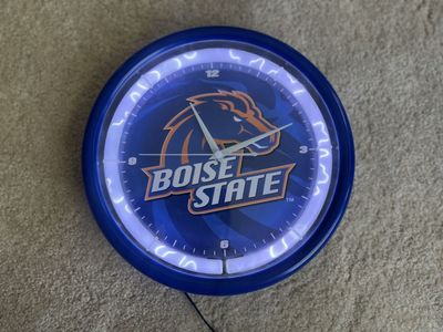 Wall Mounted Boise State Clock