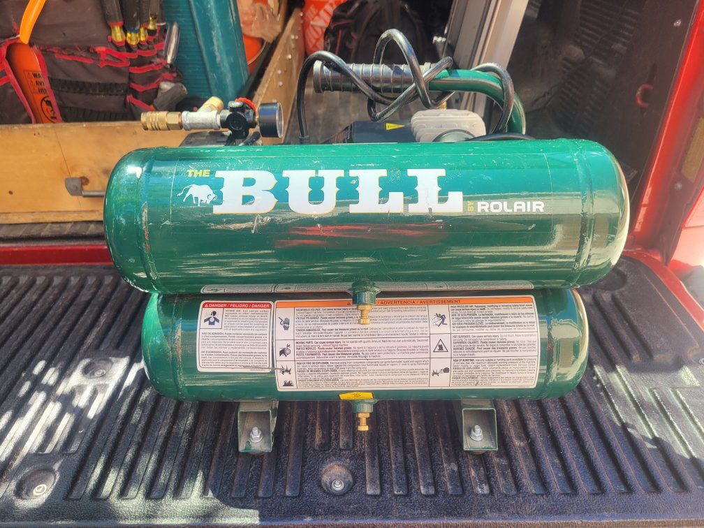 Rolair The Bull FC2002 2.0 HP Twin Stack Air Compressor