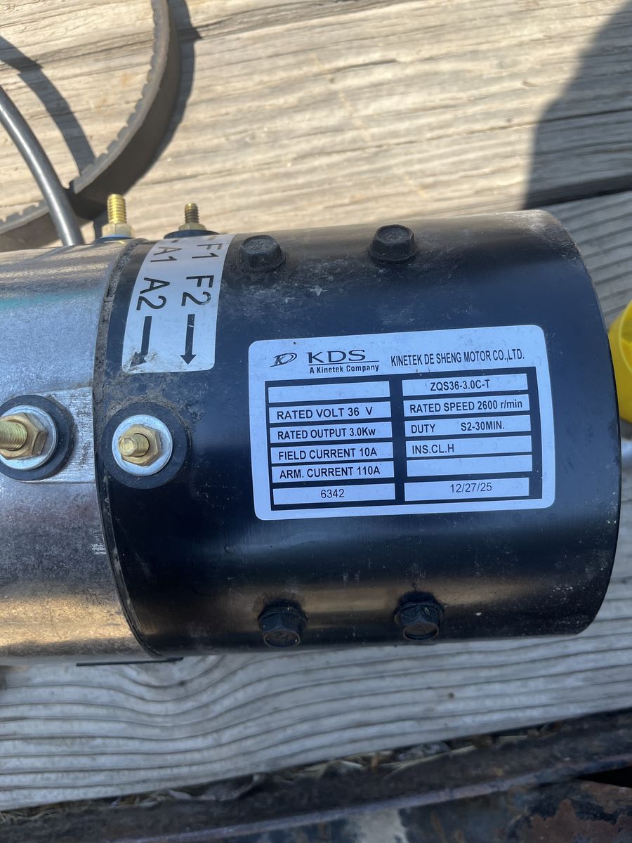 36Volt golf cart motor