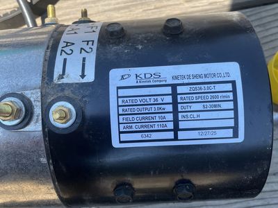 36Volt golf cart motor