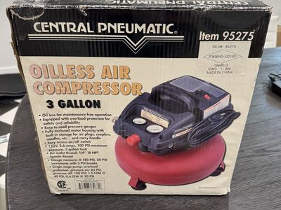 Save $ - NEW Unopened 3 Gallon 100 psi Air Compressor