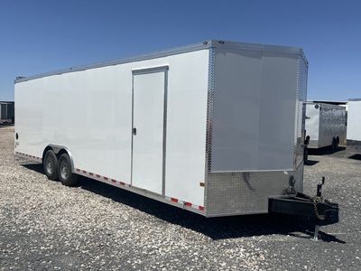 8.5x28 Haulmark Transport Enclosed Cargo Trailer - 7'0" Interior - 12K GVWR -
