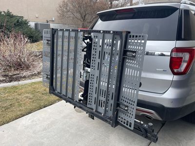 Powerchair Hitch Mounted Car Carrier/lift mobility