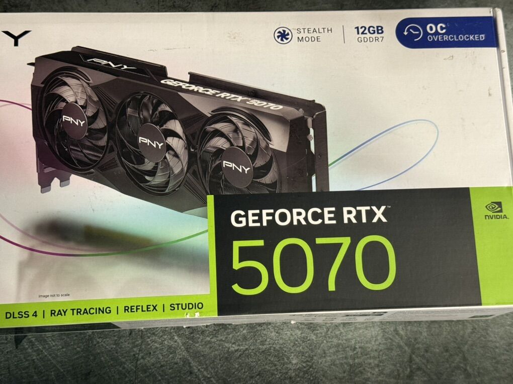 Nvidia RTX 5070 - PNY OC 12GB VRAM