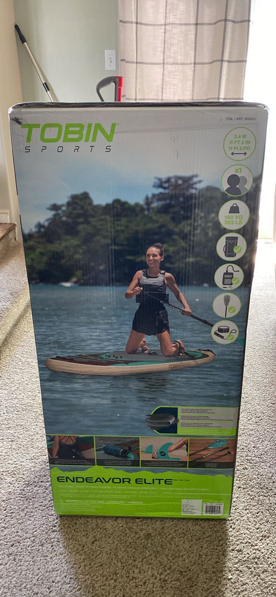 BRAND NEW 11ft inflatable TOBIN SPORTS  paddle board