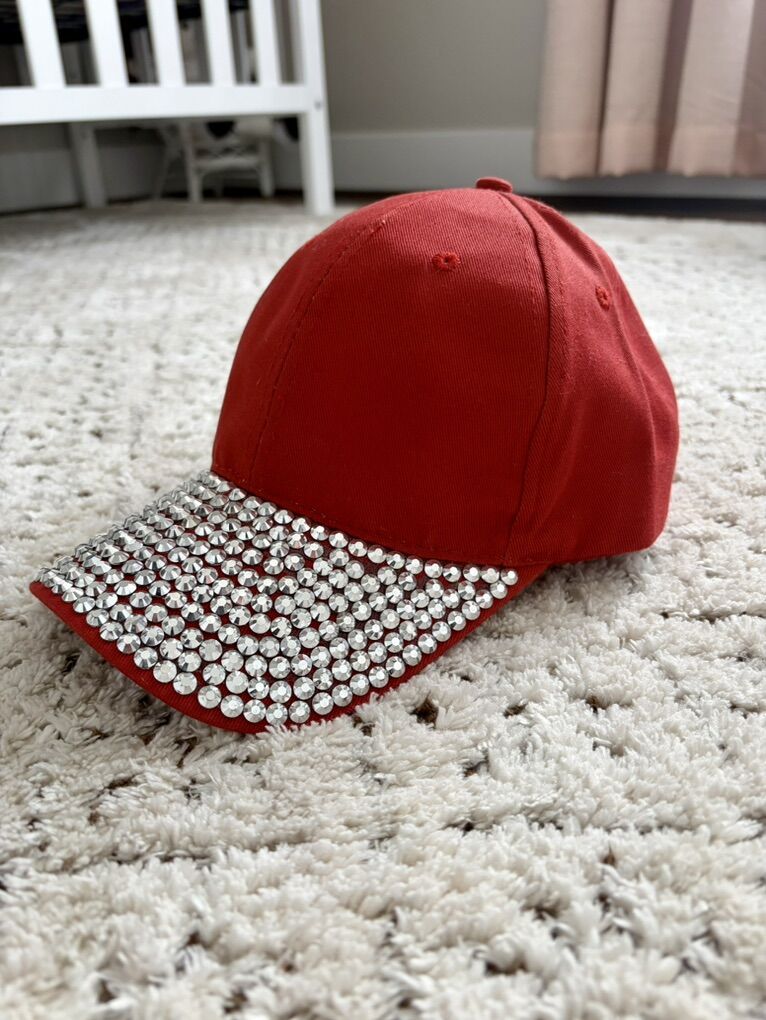 Bedazzled Rhinestone Baseball Cap