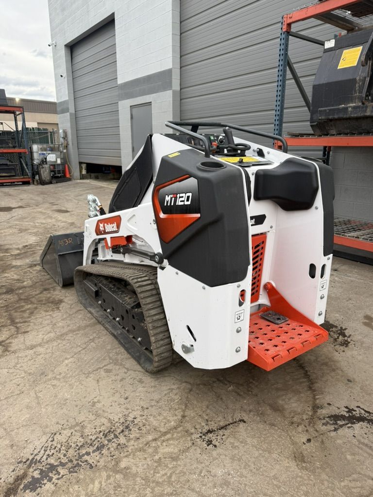 Bobcat MT120 Mini Track Skid for Rent - Quick Backyard Grading and Cleanup