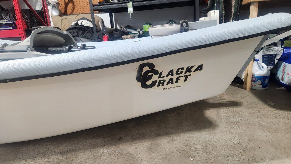 1985 16' Clacka Craft Drift Boat