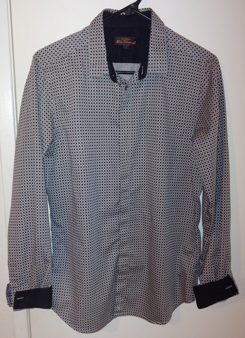 EC Men's Ben Sherman Long Sleeve button-up Large
