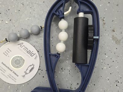 Armaid Arm & Hand Massager Self-Care Therapy Tool with Massage Balls & CD - Used