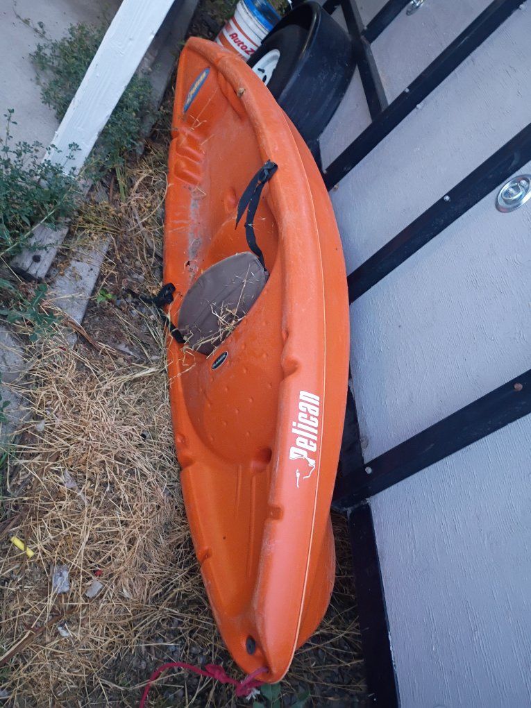 Pelican Orange Recreational Kayak