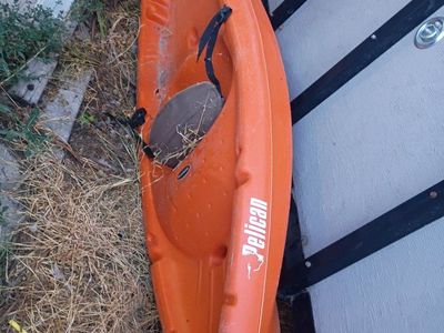 Pelican Orange Recreational Kayak