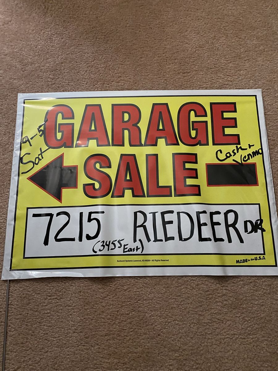 Garage Sale Cottonwood Heights
