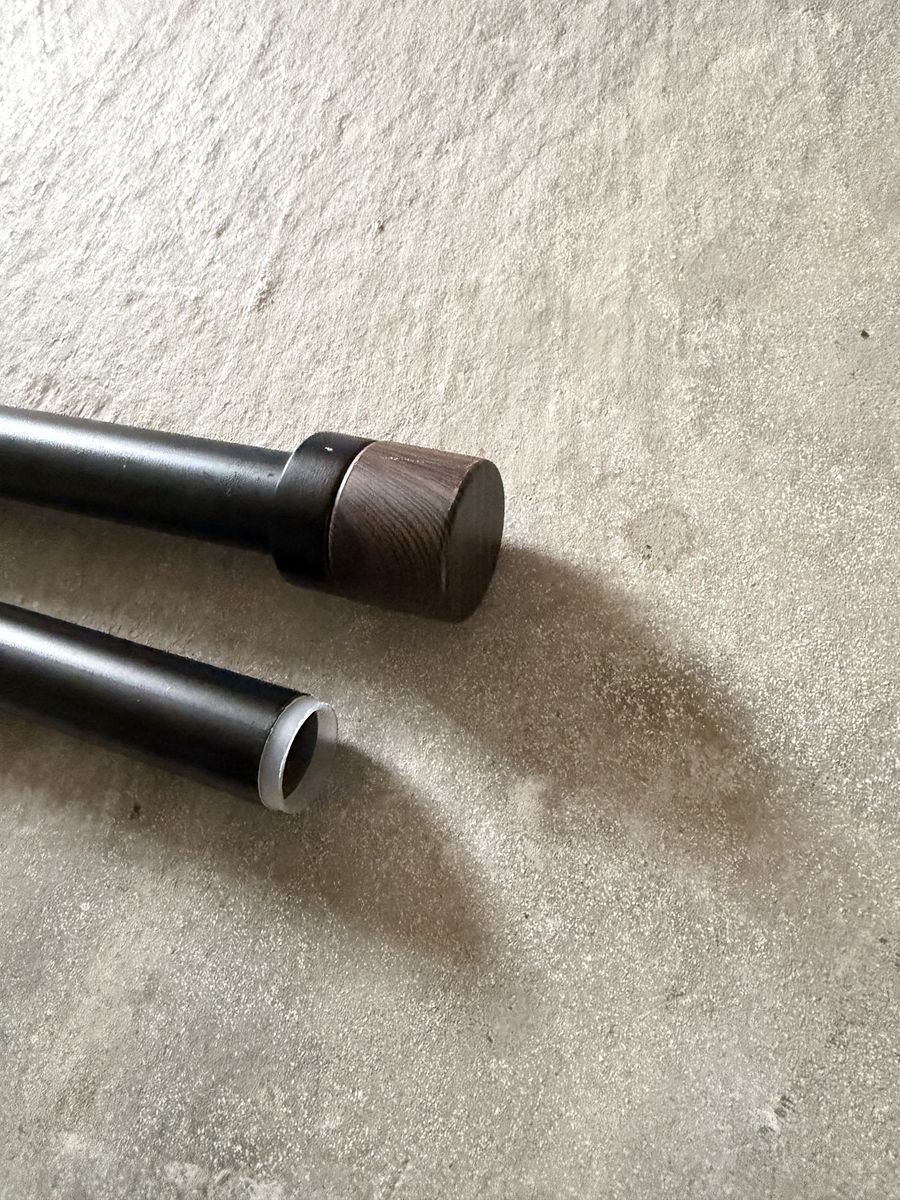 Black Out Curtains With Curtain Rod