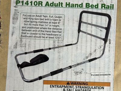 Essential Endurance P1410R Adult Hand Bed Rail