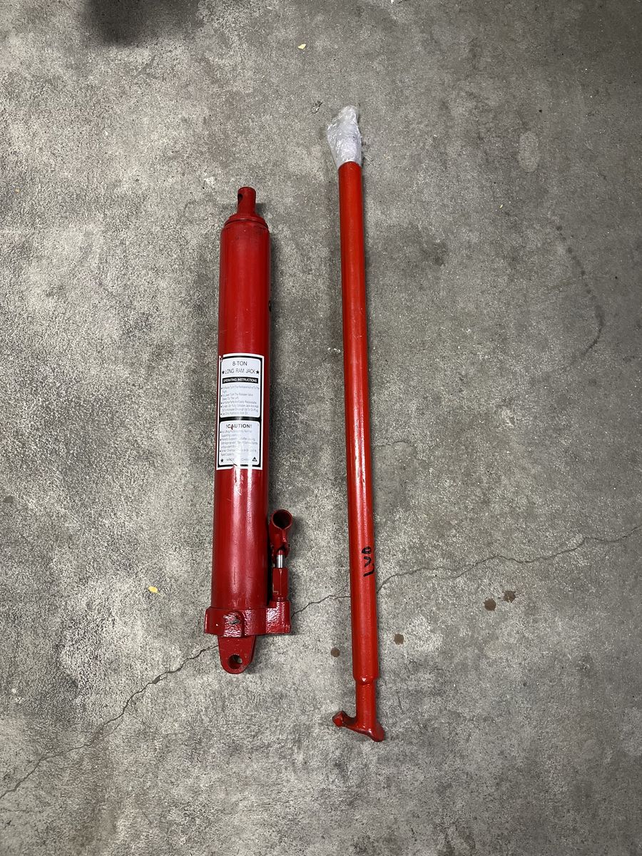 8 Ton Hydraulic Long Ram Jack for Engine Hoist/Crane