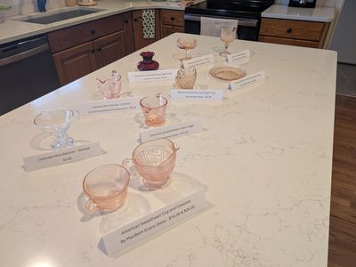 Collectible Glassware by Various Manufacturers