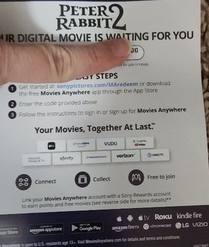 Peter Rabbit Digital Copy