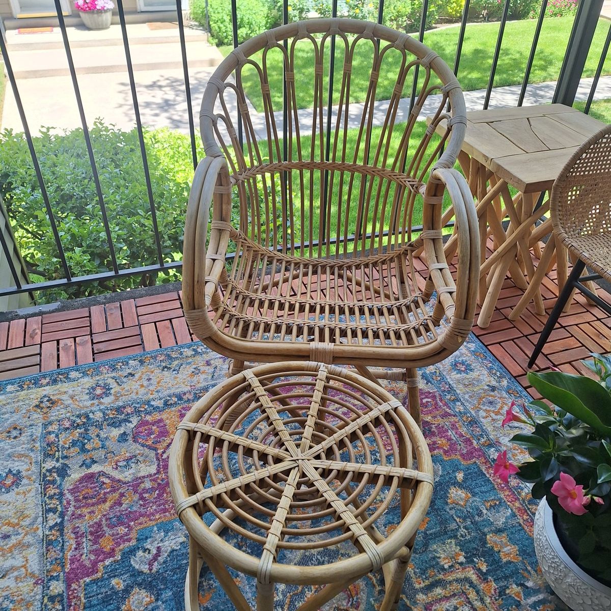Outdoor Bamboo Patio / Deck Chairs