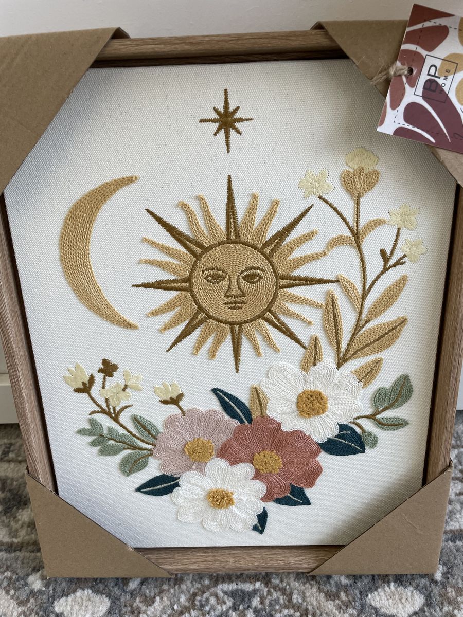 New Home Textile embroidery Woven Wall Art 12x15