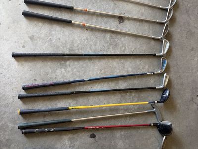 Mixed Golf Clubs Set - Irons, Woods, Putter - Used
