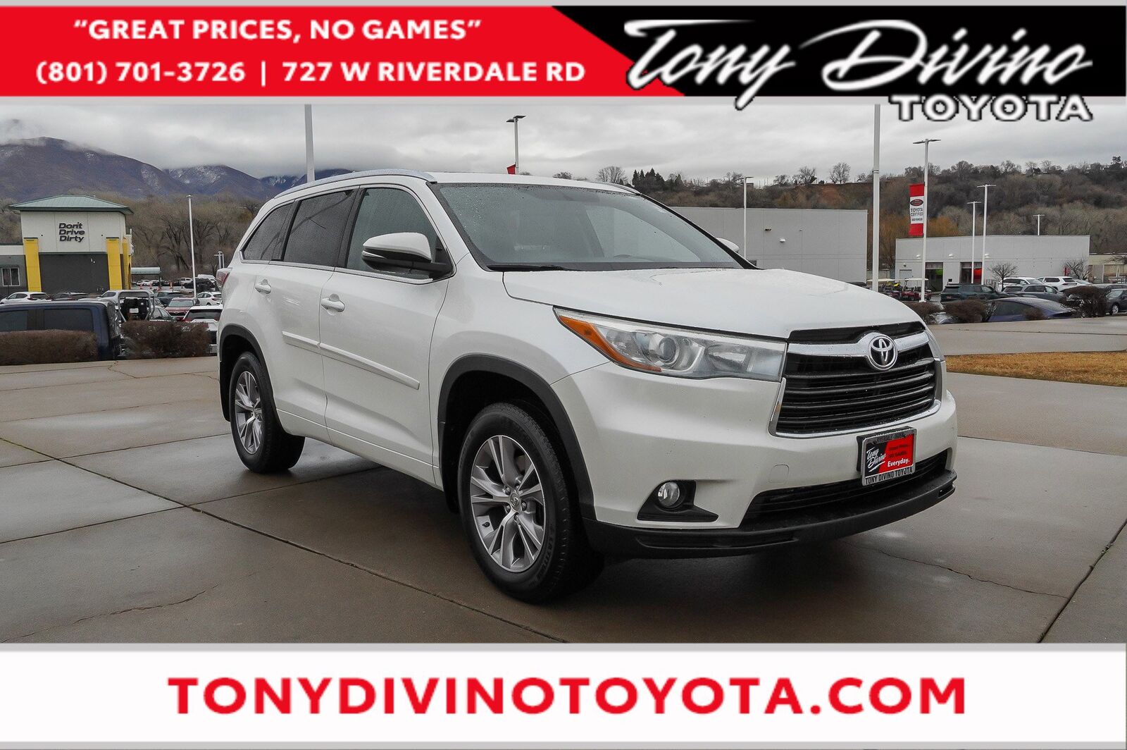 2015 TOYOTA HIGHLANDER XLE