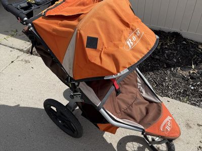 BOB Revolution SE Orange Single Jogging Stroller