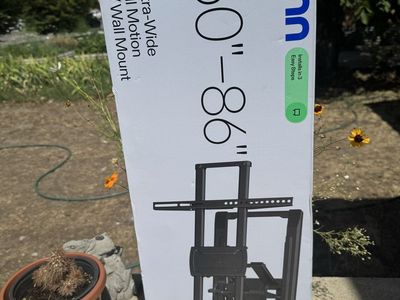 New Onn Extra-Wide Full Motion TV Wall Mount for 50"-86" Screens