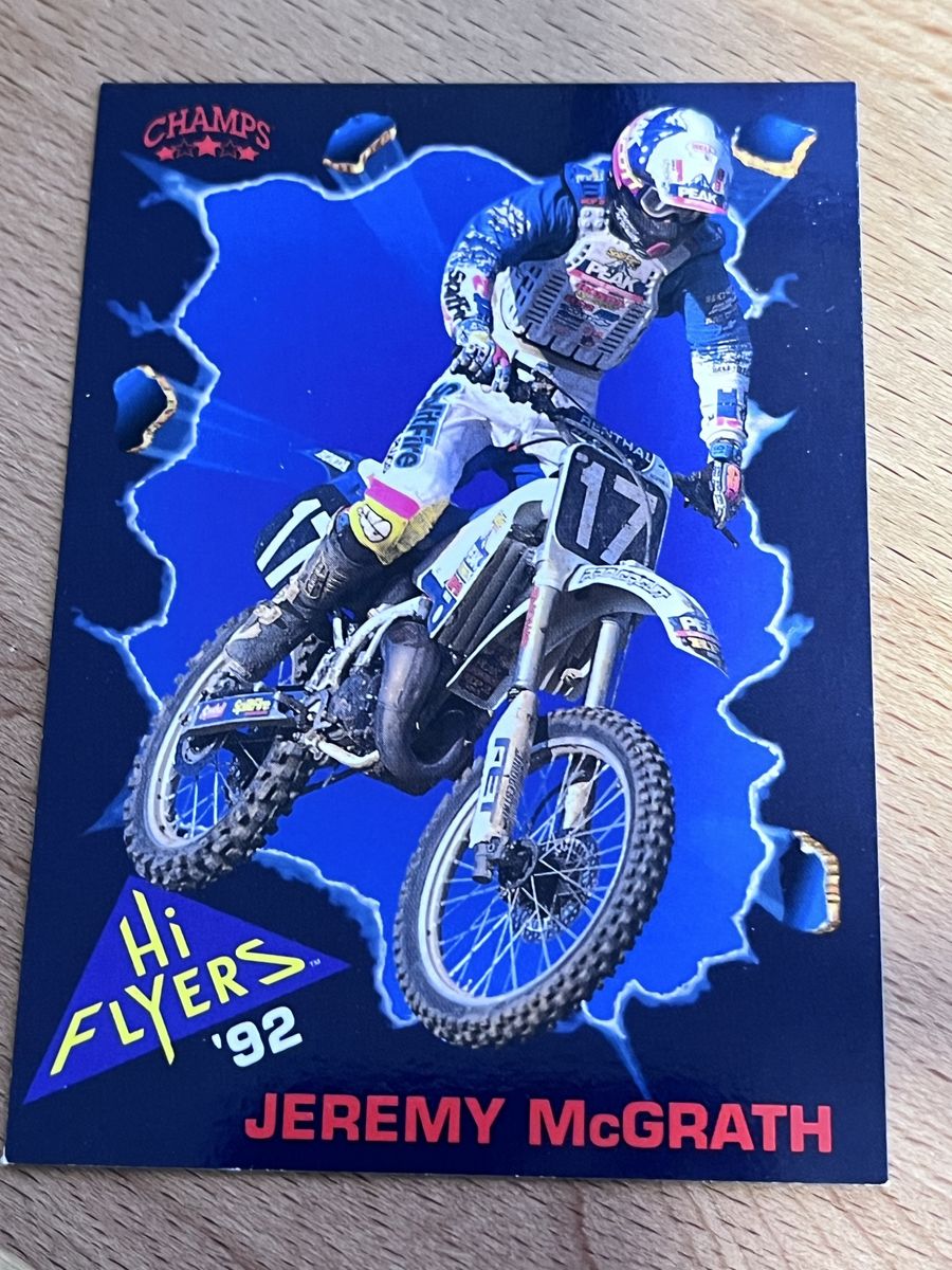 1992 Champs / Hi Flyers Motocross Trading Cards – 165 Card Lot