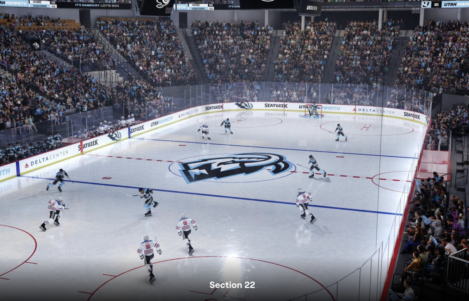 Philadelphia Flyers @ Utah Mammoth - Section 22 / Row 11 - $150 for the pair