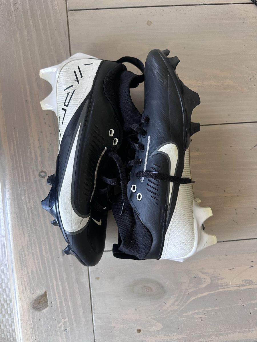 Nike Vapor Football Cleats Black White