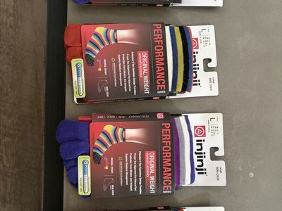 NEW Bulk Lot: 4 Pairs Injinji Performance Toe Socks (Men's Large)