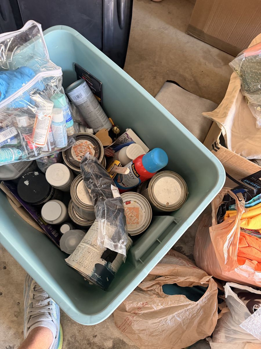 Craft paints and Suppies