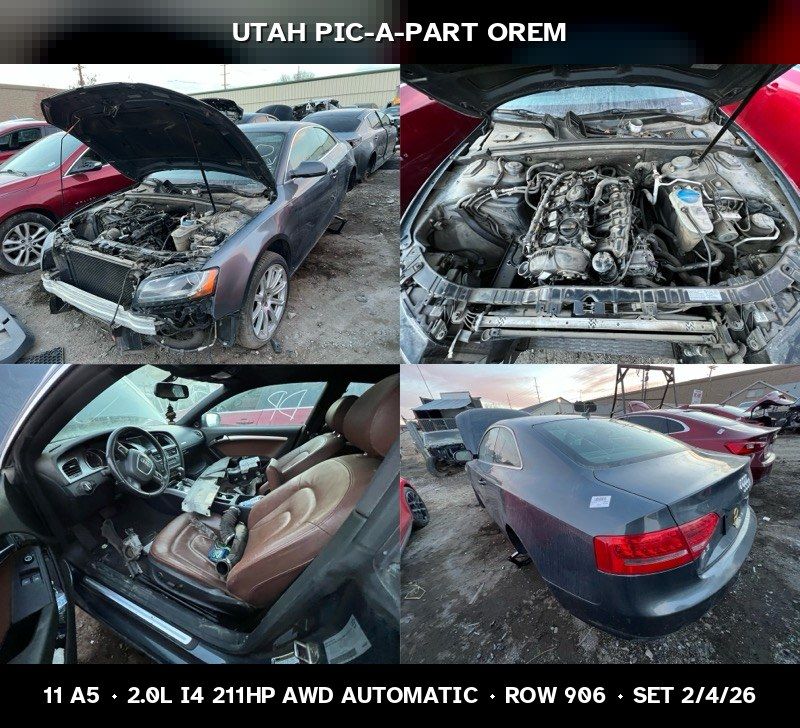 2011 Audi A5 Parts - UTPAP Orem