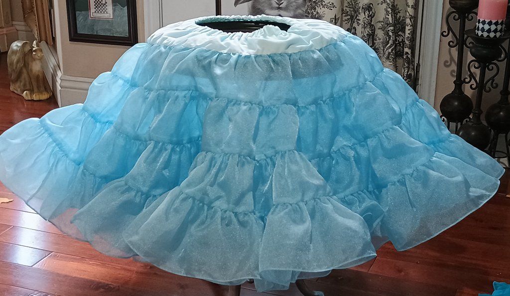 Vintage Blue Petticoat