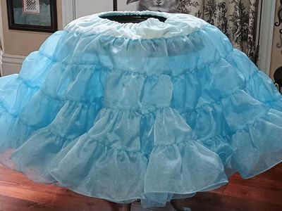 Vintage Blue Petticoat