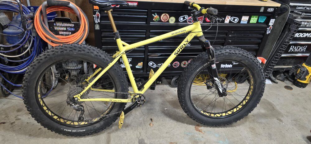 large surly fat bike snow bike
