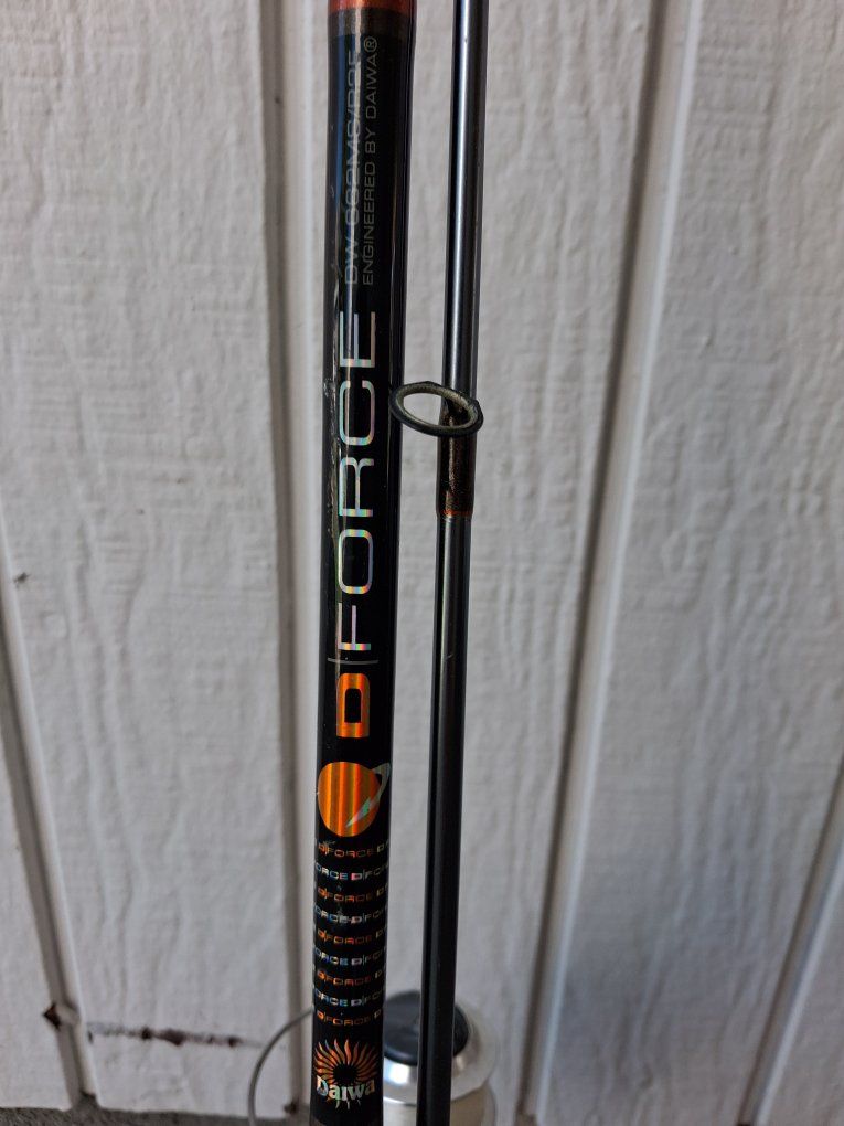 Daiwa D-Force Spinning Fishing Rod and Reel Combo 5.0:1 Gear Ratio