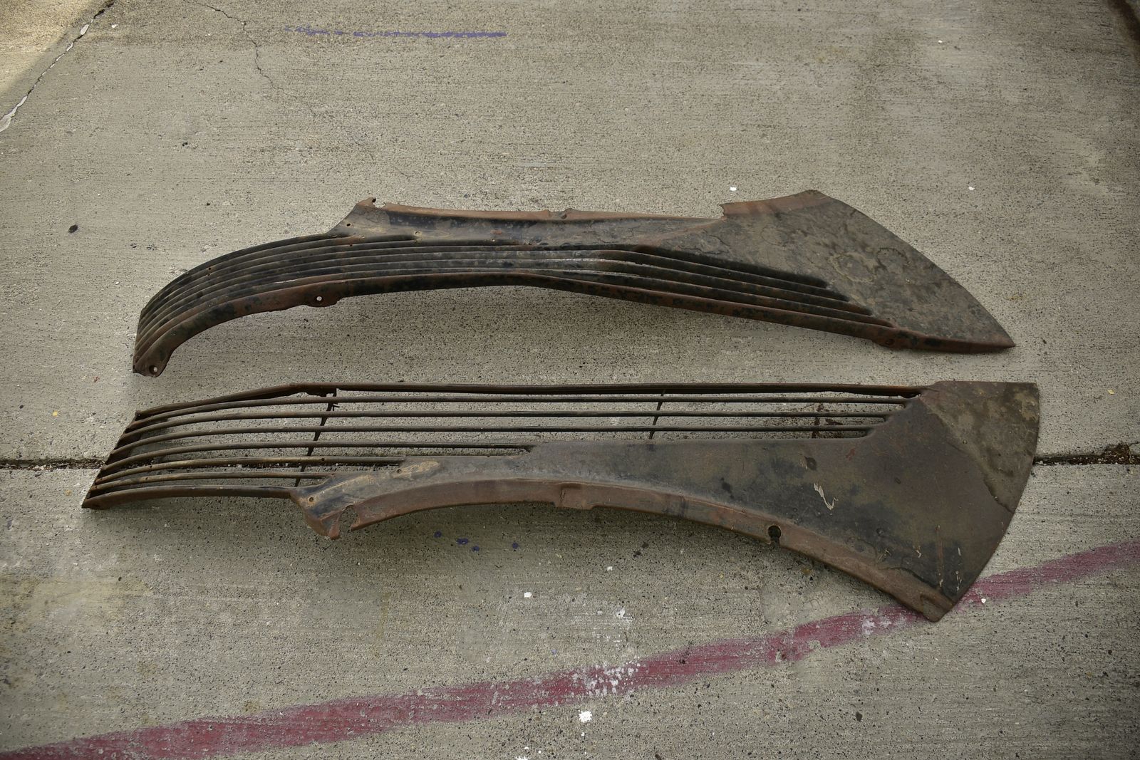   38 Ford Engine side panels