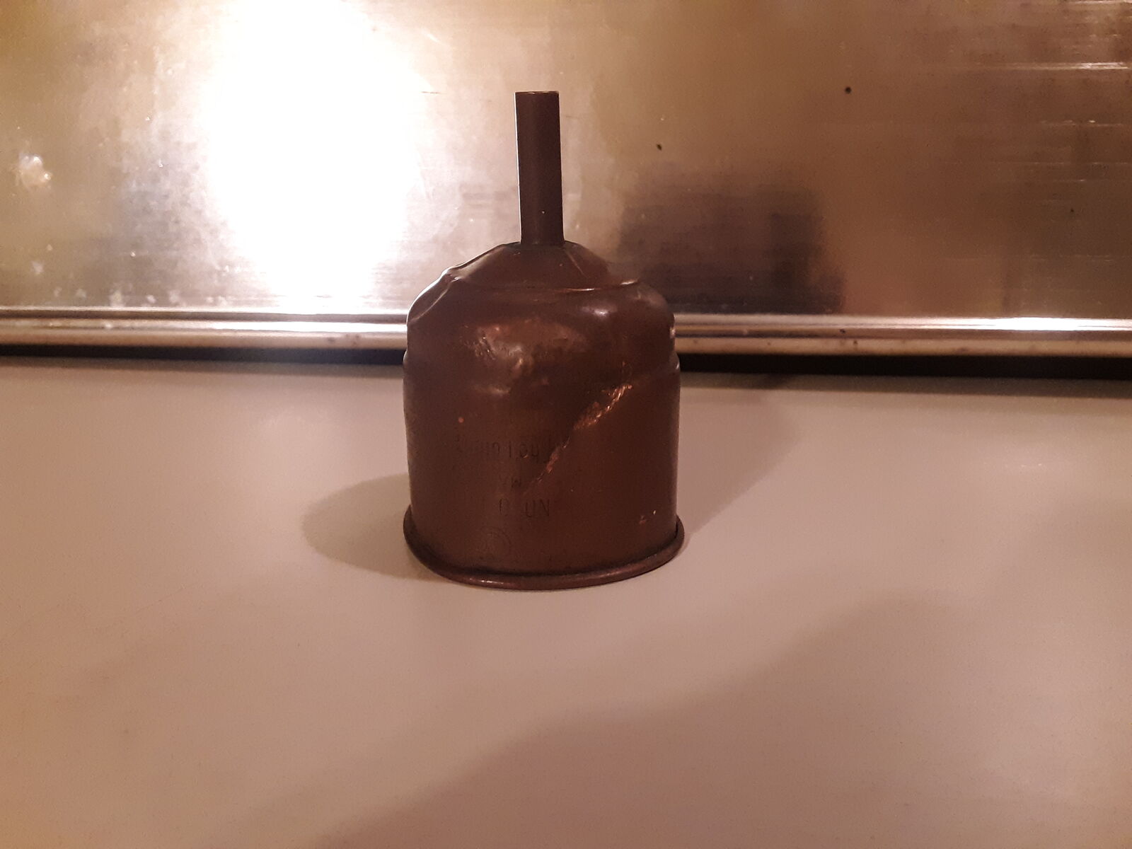 Antique Coleman Lantern No. 0 Copper Funnel Wichita Kansas 1920's To 1930's