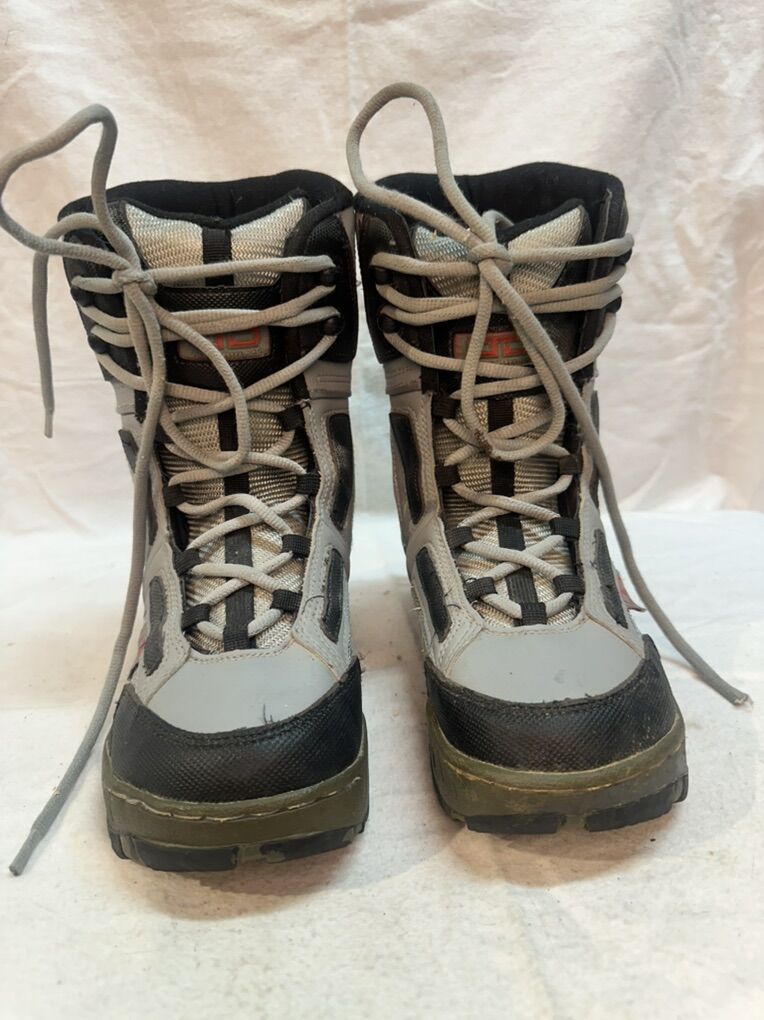 LTD Youth Size 5 Linerless Gray Snowboard Boots